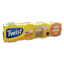 Twist tonhaltörzs napraforgó olajban 4x80g alapvető élelmiszer