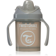 Twistshake Training Cup Grey gyakorlóbögre 4 m+ 230 ml itatópohár