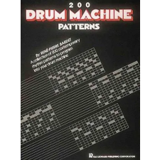  Two Hundred Drum Machine Patterns – Rene-Pierre Bardet idegen nyelvű könyv