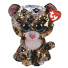 Ty. TY BOOS plüss figura STERLING flitteres leopárd 15 cm