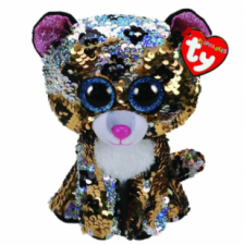 Ty. TY BOOS plüss figura STERLING flitteres leopárd 24 cm plüssfigura