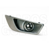 TYC Ford Mondeo 2007.04.01-2014.12.31 Ködlámpa H8 jobb ezüst keretes -10.09 TYC R (0YXH)