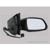TYC VW Polo IV 2005.04.01-2009.05.31 VTK jobb, bowd. áll., fekete, domb., vill. (09IV)