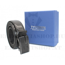  Tycoon extra hosszú férfi bőr öv - Fekete ajándéktárgy