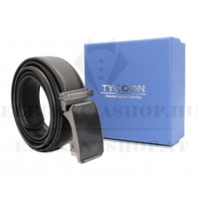  Tycoon férfi bőr öv - Fekete ajándéktárgy