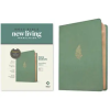 Tyndale House Publishers NLT Wide Margin Bible, Filament Enabled (Leatherlike, Sage Green Palm, Red Letter)