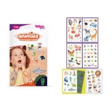 TyToo állatos tetoválás matrica szett csillámtetoválás