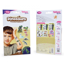 TyToo Dinoszauruszos tetoválás matrica szett - 40 db / csomag (TY50270) csillámtetoválás