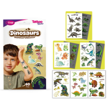 TyToo Dinoszauruszos tetoválás matrica szett 40db / csomag (TY50270) (5999094502703) szépségszalon