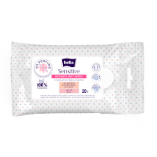 TZMO BELLA SENSITIVE intim nedves törlőkendők 20 db tisztító- és takarítószer, higiénia