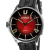 U-Boat 9500 Darkmoon Red SS Soleil Mens Watch 40mm 5ATM,