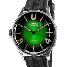 U-Boat 9502 Darkmoon Green SS Soleil Mens Watch 40mm 5ATM, karóra