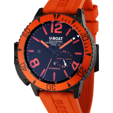 U-Boat 9543 Sommerso Orange IPB Automatic Mens Watch 46mm 30ATM, karóra