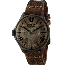 U-Boat 9600/A Mens Watch Darkmoon Unico 45mm 50M, férfi karóra