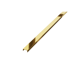  U Profil - Fényes Arany - 20mm széles építőanyag