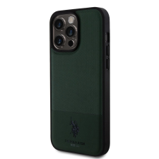 U.S. Polo Apple iPhone 15 U.S. Polo USHCP15XPMAK Hátlap - Zöld tok és táska