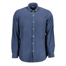 U.S. POLO ASSN. US POLO ASSN. FÉRFI KÉK HOSSZÚ UJJÚ PÓLÓ