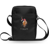 U.S. POLO ASSN. US Polo Bag USTB8PUGFLBK 8" Fekete (USTB8PUGFLBK)