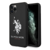 U.S. POLO ASSN. US Polo USHCN65SLHRBK iPhone 11 Pro Max fekete Szilikon telefontok