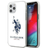 U.S. POLO ASSN. US Polo USHCP12MTPUHRWH iPhone 12/12 Pro 6,1" fehér fényes nagy logós tok