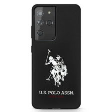 U.S. POLO ASSN. US Polo USHCS21LSLHRBK S21 Ultra G998 fekete szilikon logós tok tok és táska