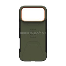UAG CIVILIAN defender szilikon telefonvédő (erős ütésállóság, MagSafe) SÖTÉTZÖLD (114546117297) tok és táska