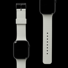 UAG Dot Apple Watch S4/S5/S6/S7/S8/S9/SE Szilikon Szíj 42/44/45mm - Szürke okosóra kellék