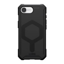 UAG ESSENTIAL szilikon telefonvédő (erős ütésállóság. légpárnás sarok. MagSafe) FEKETE tok és táska