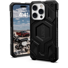 UAG Monarch Pro MagSafe Kevlar iPhone 14 Pro fekete tok tok és táska