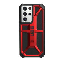 UAG Monarch Samsung Galaxy S21 Ultra hátlap tok, Crimson tok és táska