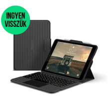 UAG Rugged Apple iPad 10.2" UK billentyűzetes flip tok, Trackpad, fekete tablet tok