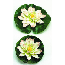 Ubbink Selyemvirág - tavirózsa - 14cm fehér dekoráció