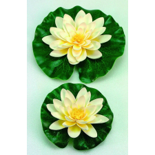 Ubbink Selyemvirág - tavirózsa - 14cm sárga dekoráció