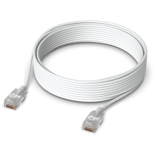 Ubiquiti Etherlighting Patch Cable Cat.6, 3 m, fehér kábel és adapter