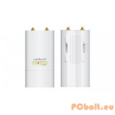 Ubiquiti Rocket M5 5Ghz Airmax 2x2 MIMO TDMA BaseStation, 2x RP-SMA csatlakozó, 27dBm, 24V PoE, kültéri egyéb hálózati eszköz