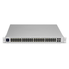Ubiquiti Switch 48x1000Mbps (POE+) + 4x10000Mbps SFP+, Menedzselhető, Rackes - USW-PRO-48-POE hub és switch