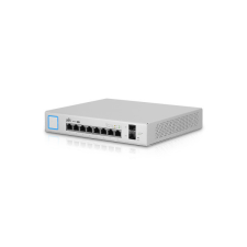 Ubiquiti Switch Smart PoE - UniFi US-8-150W (8 port 1Gbps + 2 port SFP; 8 af/at + 24V PoE port, 150W) hub és switch