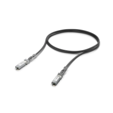 Ubiquiti UACC-DAC-SFP28-1M 25G SFP+ / SFP+ DAC kábel 1m - Fekete kábel és adapter