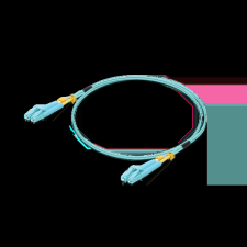 Ubiquiti UniFi ODN optikai patch kábel, MM, OM3, LC-LC, 2 m kábel és adapter