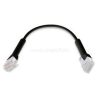 Ubiquiti UniFi patch kábel, 0.3 méter (fekete) (U-CABLE-PATCH-0.3M-RJ45-BK)