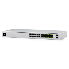 Ubiquiti UniFi USW-24-POE Gen2 24port GbE LAN 16x PoE+ 2xGbE SFP port L2 menedzselhető switch hub és switch