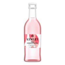 Üdítőital szénsavas KINLEY Pink üveges 0,25L DRS üdítő, ásványviz, gyümölcslé