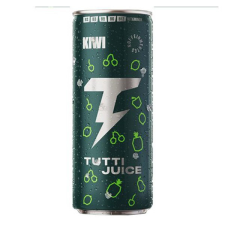  Üdítőital szénsavas TUTTI JUICE Kiwi 0,25L üdítő, ásványviz, gyümölcslé