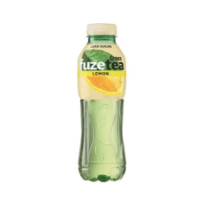 Üdítőital, szénsavmentes, 0,5 l, FUZETEA ZERO, zöld tea citrom üdítő, ásványviz, gyümölcslé
