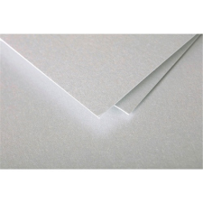 Üdvözlőkártya Clairefontaine Pollen 11x15,5 cm ezüst ajándékkísérő kártya