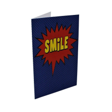 Üdvözlőkártya Top Trend kartondoboz Smile party kellék