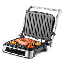 Ufesa Everest Digitális Asztali kontakt grill 2000 Watt - Inox (EVEREST) grillsütő