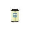 UFI légszűrő 27.H25.00