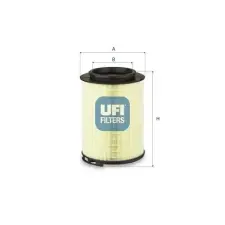 UFI légszűrő 27.H25.00 autóalkatrész