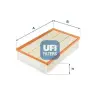 UFI légszűrő 30.662.00